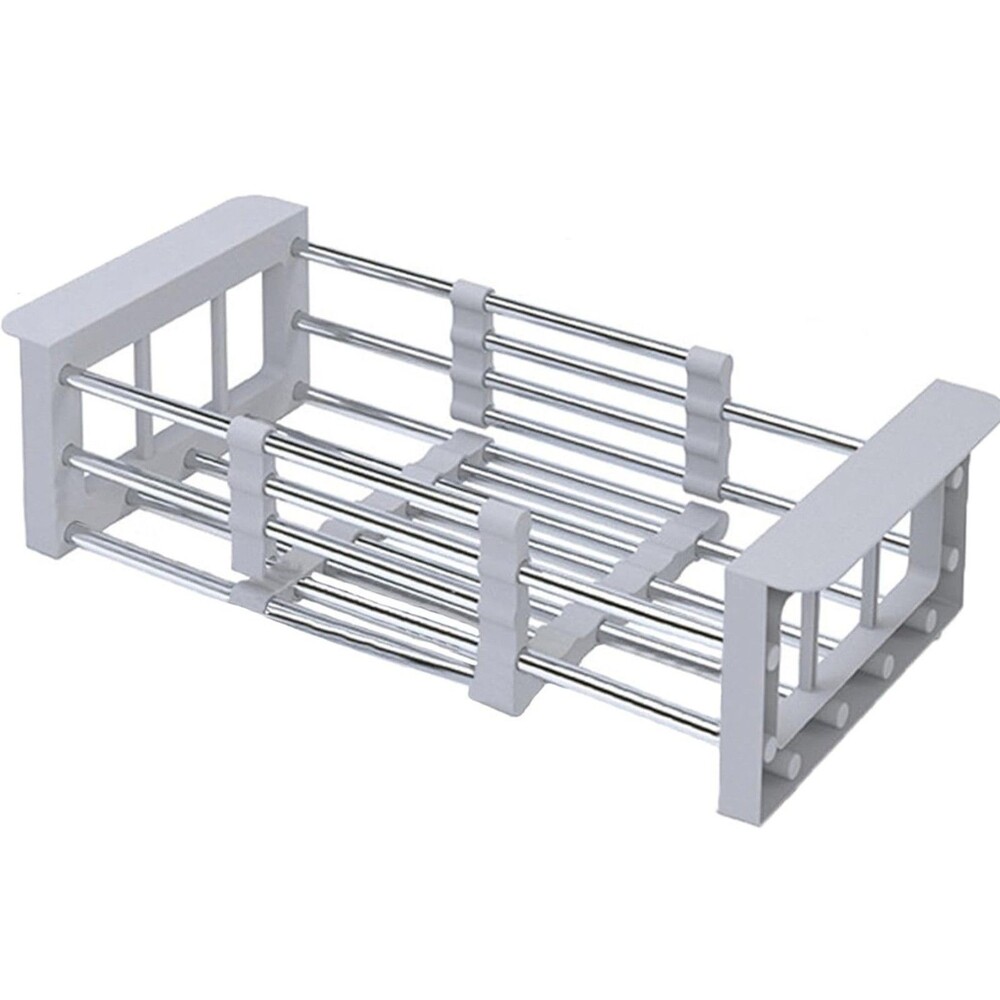Adjustable Drying Rack Over The Sink Dish Drying Rack Stainless Steel Dish Drain